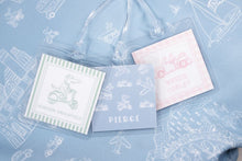 Load image into Gallery viewer, Bitty Green-Pink Bunny in Buggy Luggage Tag