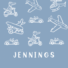 Load image into Gallery viewer, Bitty Green-Blue Travel Friends