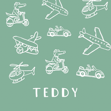 Load image into Gallery viewer, Bitty Green-Green Travel Friends