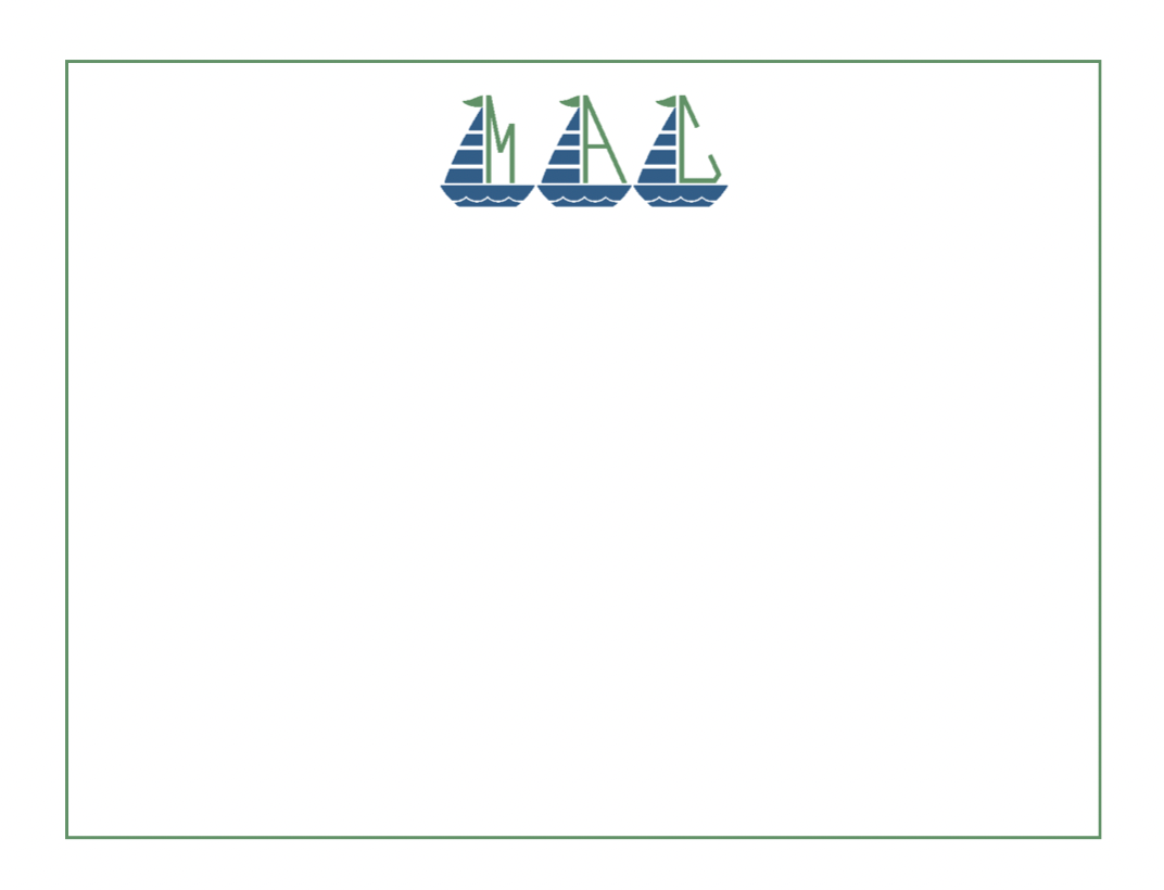Set Sail Stationery Set II – Katie Corley Art