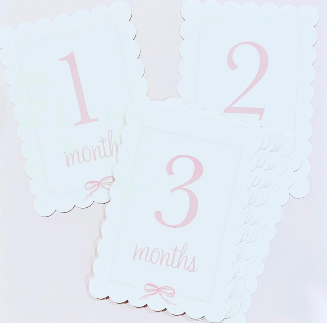 Girl store milestone cards