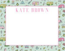 Load image into Gallery viewer, Pink Camp Stationery Set