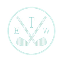 Load image into Gallery viewer, Preppy Golf Luggage Tag