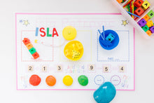 Load image into Gallery viewer, Early Learning Placemat-Blue