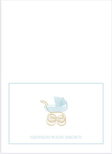 Load image into Gallery viewer, Blue Carriage Folded Notes Set