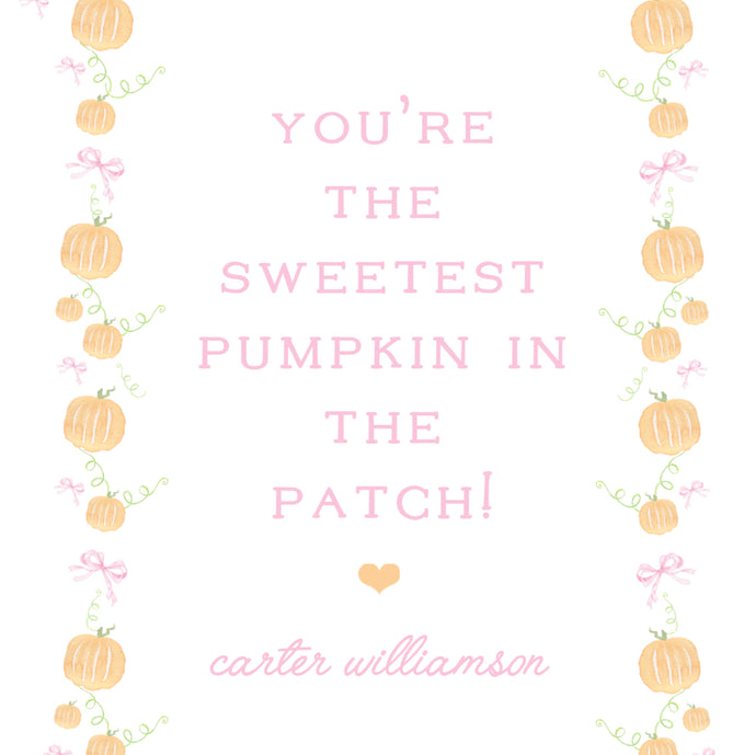 Sweetest Pumpkin