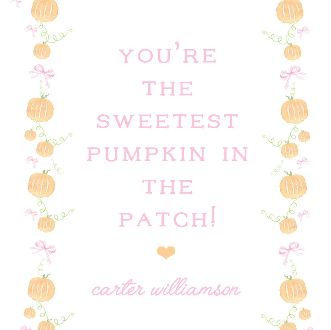 Sweetest Pumpkin