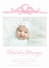 Load image into Gallery viewer, Blue Bow Announcement