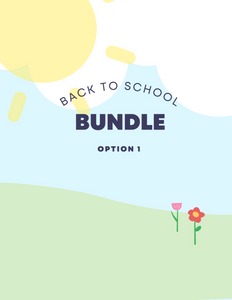 Back to School Bundle-Option 1 Blue