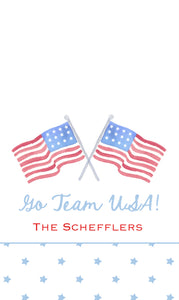 American Flag Gift Tags