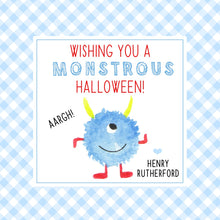 Load image into Gallery viewer, Monster Halloween - Blue