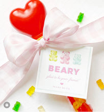 Load image into Gallery viewer, BEARY Gummy Gift Tags