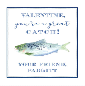 You're a Great Catch Gift Tags