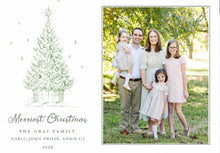 Load image into Gallery viewer, Green and White Christmas