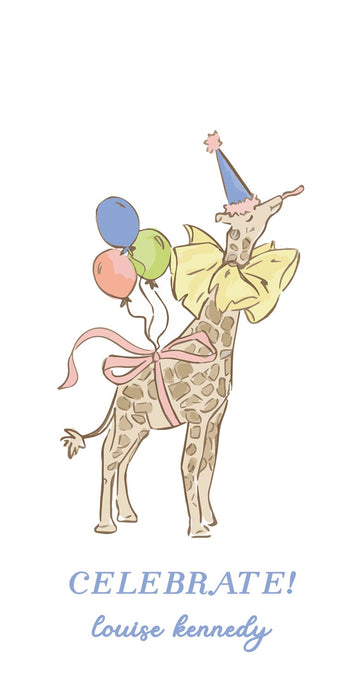 Celebrating Giraffe Tag