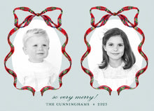 Load image into Gallery viewer, Tartan Double Bow