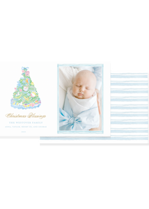 Baby Christmas Tree Blue