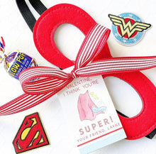 Load image into Gallery viewer, Valentine, I Think You're Super Gift Tags