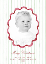 Load image into Gallery viewer, Holiday Stripe Green