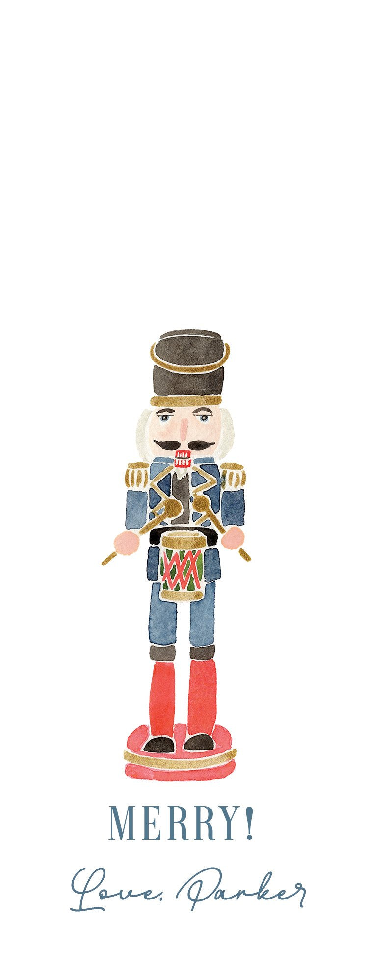 Nutcracker Wine Tag