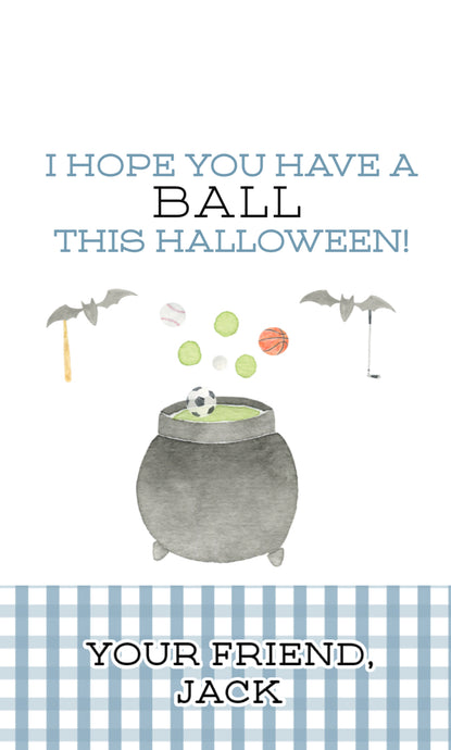 Have A Ball Gift Tag