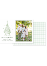 Load image into Gallery viewer, Green and White Christmas