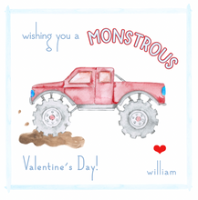 Load image into Gallery viewer, Monster Truck Valentine