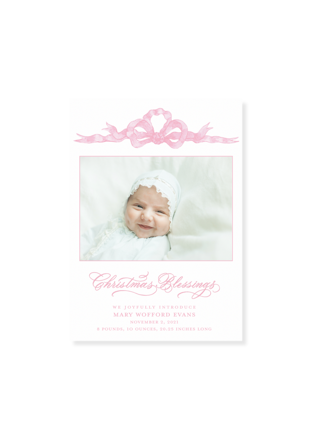 Pink Bow Announcement