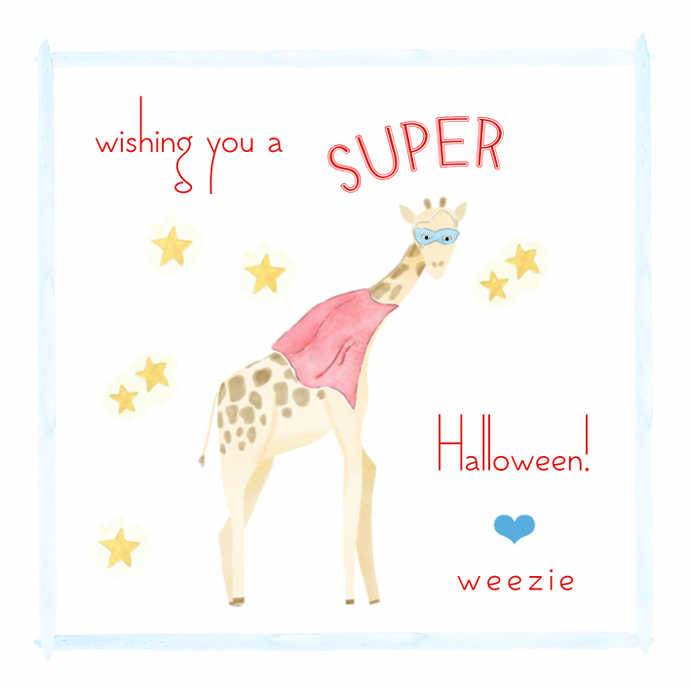 Super Halloween Giraffe