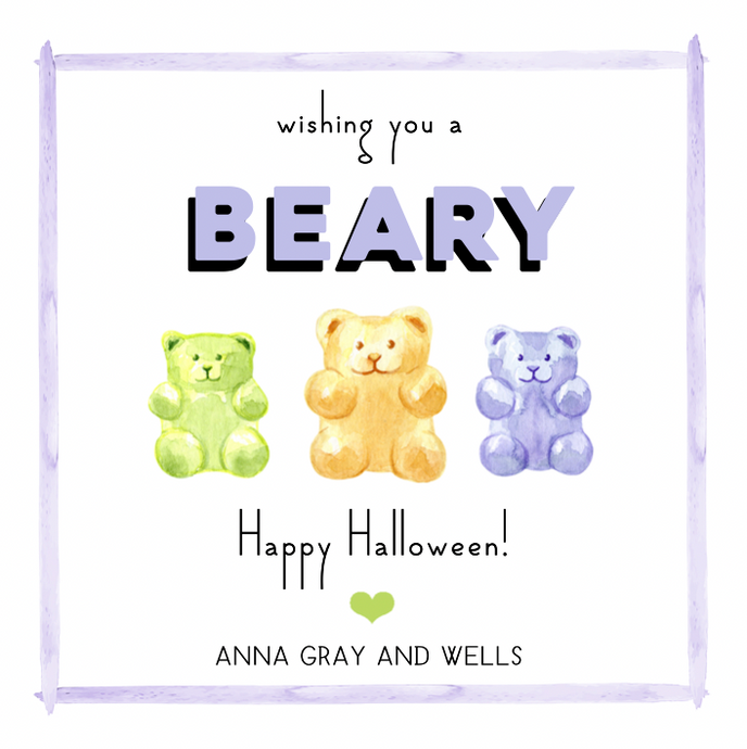 Beary Happy Halloween