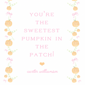 Sweetest Pumpkin