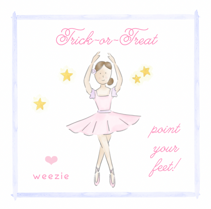 Trick or Treat Ballerina-Brunette