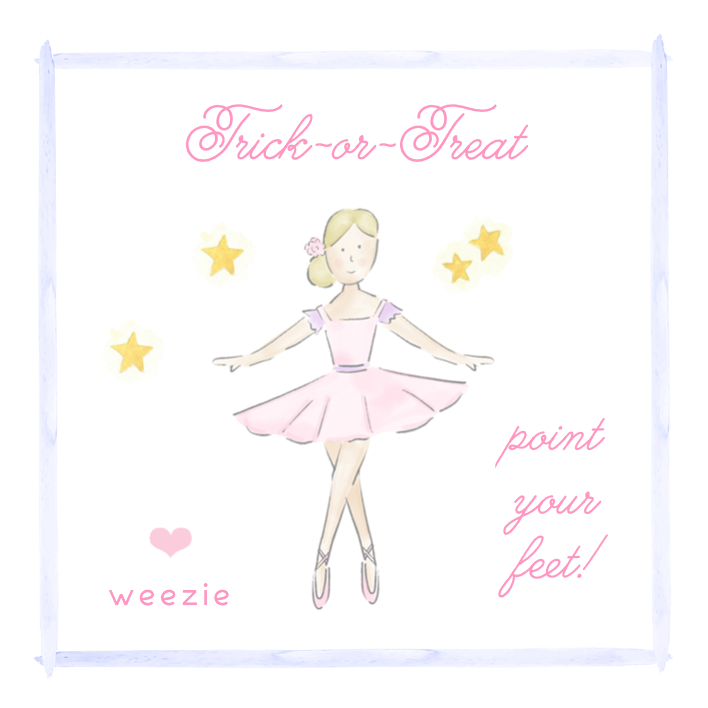 Trick or Treat Ballerina-Blonde