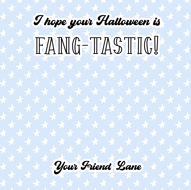 FangTastic Halloween- Blue