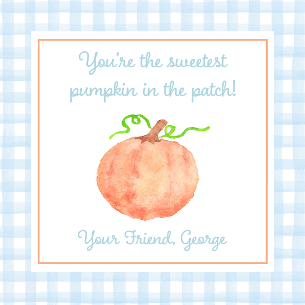 Sweetest Pumpkin-Blue