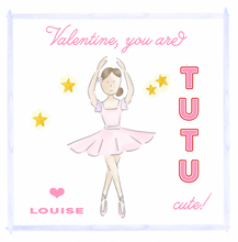 Load image into Gallery viewer, Tutu Cute Brunette Gift Tags