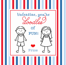 Load image into Gallery viewer, Doodles of Fun-Blue