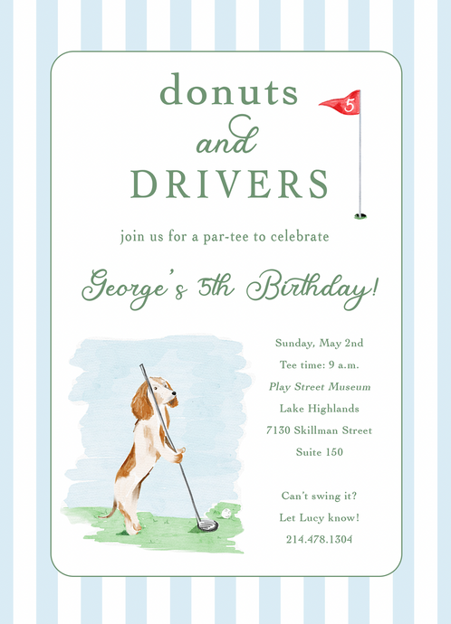 Donuts and Drivers/ Blue