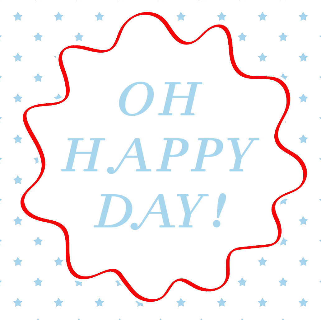 Oh Happy Day Stickers