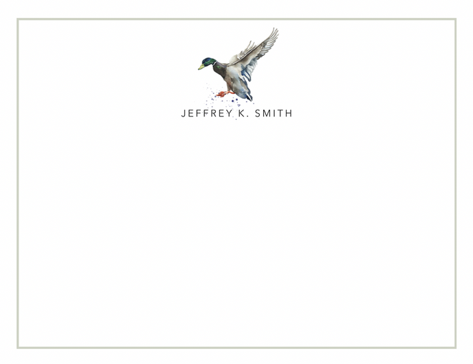 Mallard Duck Stationery