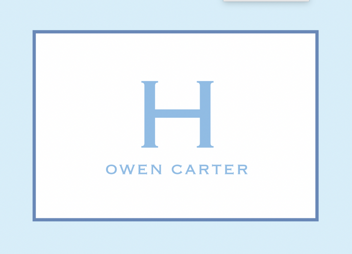 The Owen-Blue & Light Blue