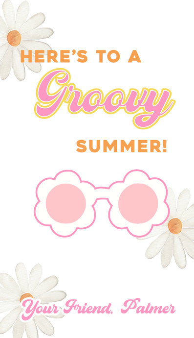 Groovy Summer Gift Tags