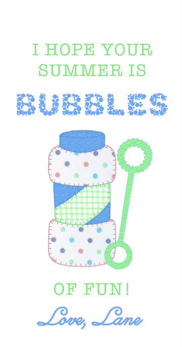 Bubbles of Fun-Blue