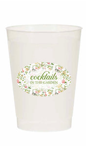 Cocktails in the Garden Cup Set