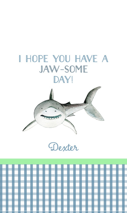 Shark Gift Tags