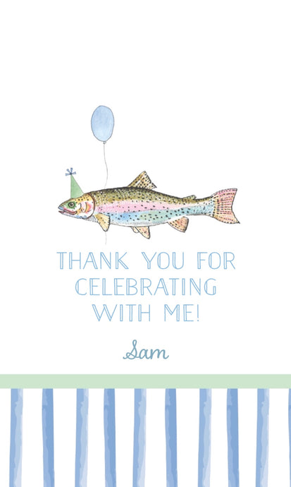Party Fish Gift Tags