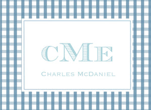 Three Letter Monogram Calling Cards 1