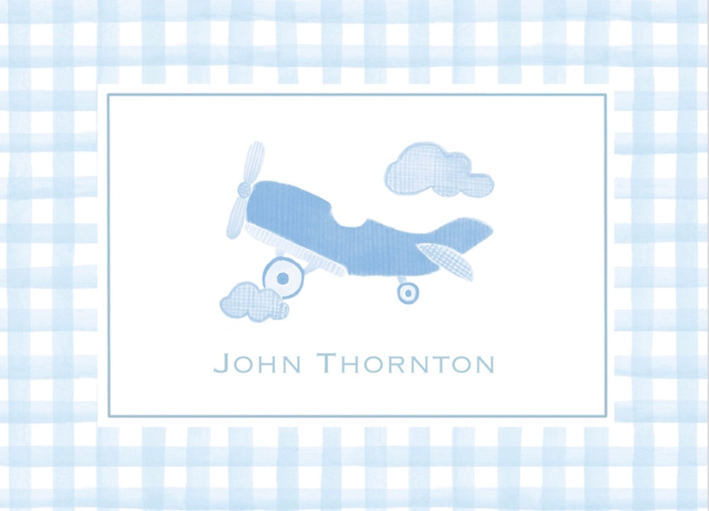Plane Luggage Tag