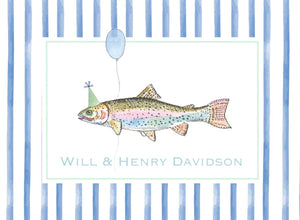 Party Fish Calling Cards