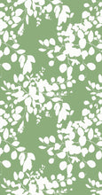 Load image into Gallery viewer, Green and White Floral Menu